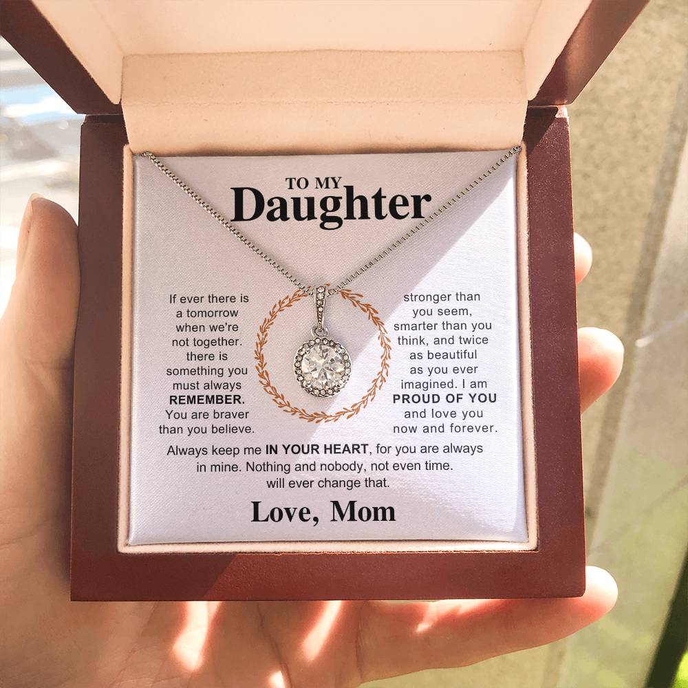 To My Daughter Hope Necklace