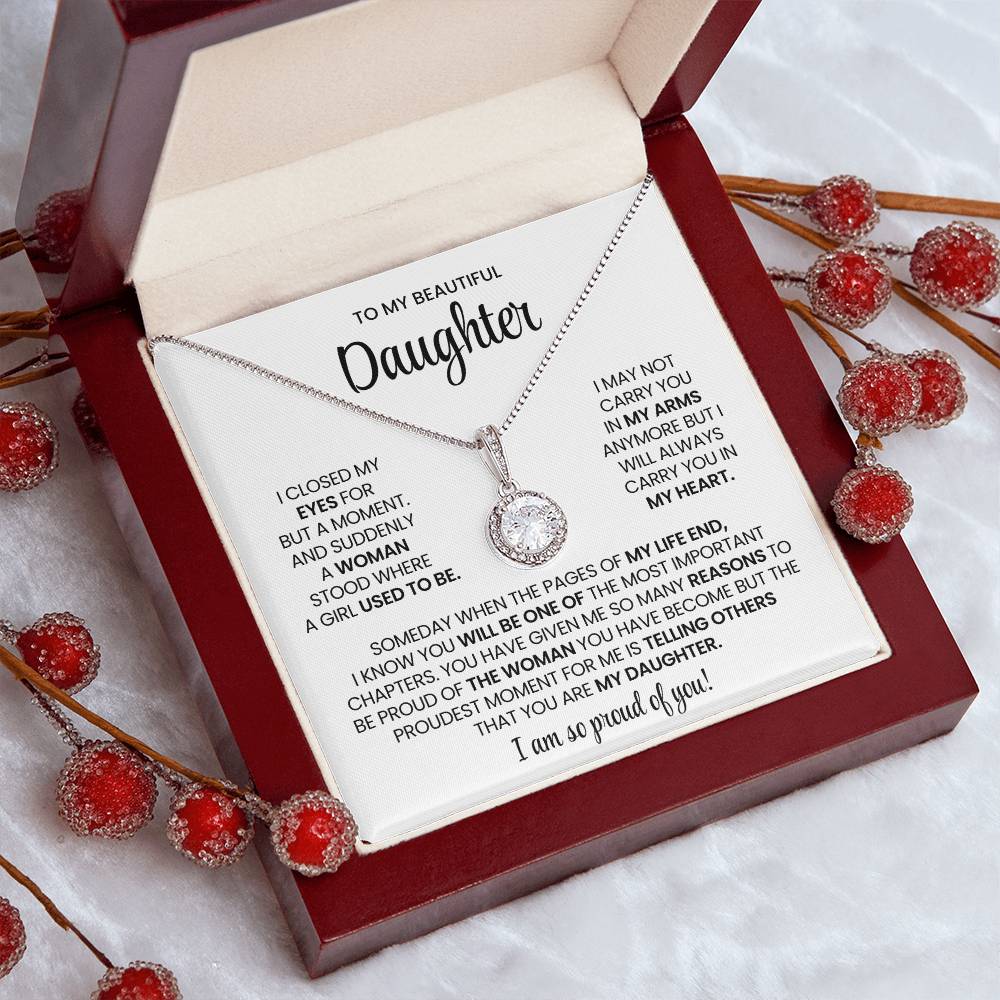 To My Daughter Hope Necklace