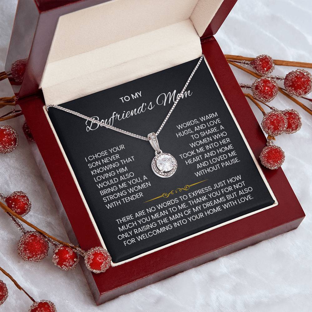 To My Boyfriends Mom Hope Necklace