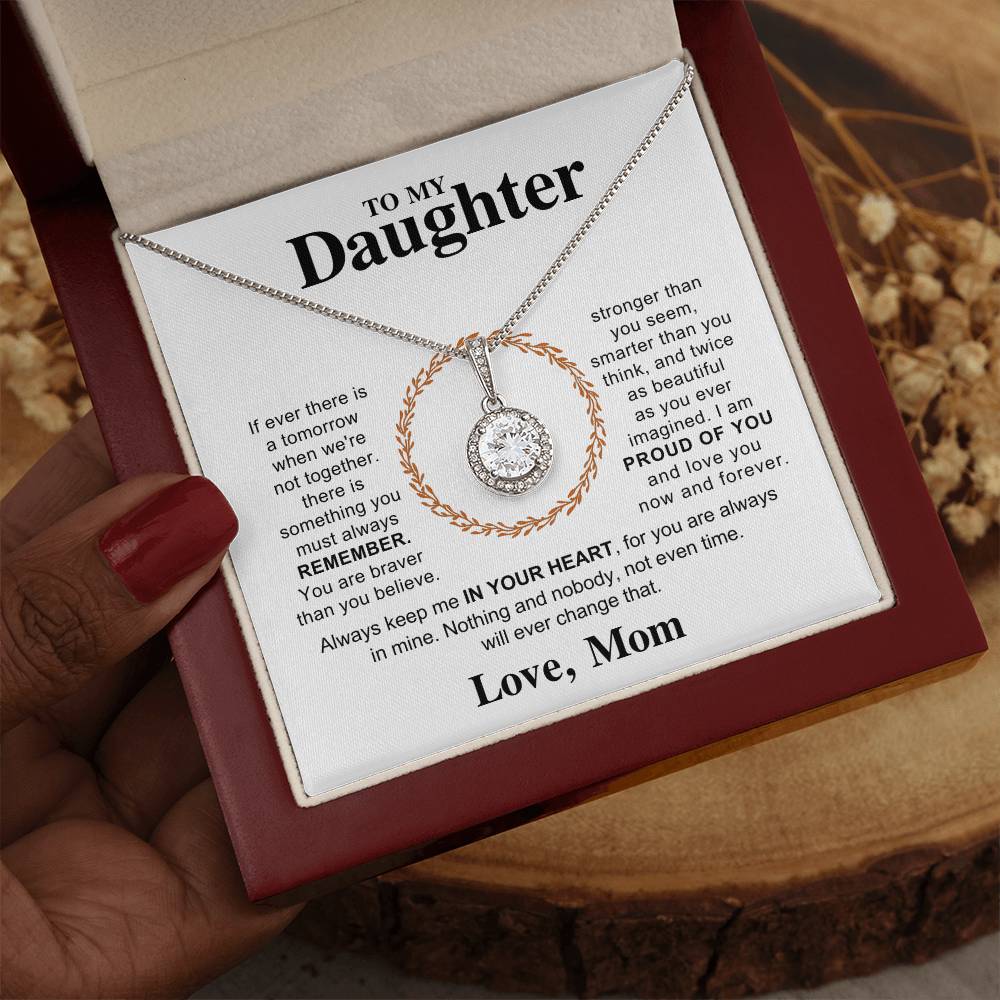 To My Daughter Hope Necklace