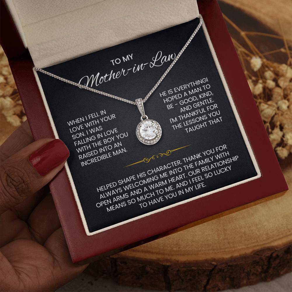 To My Mother in Law Hope Necklace