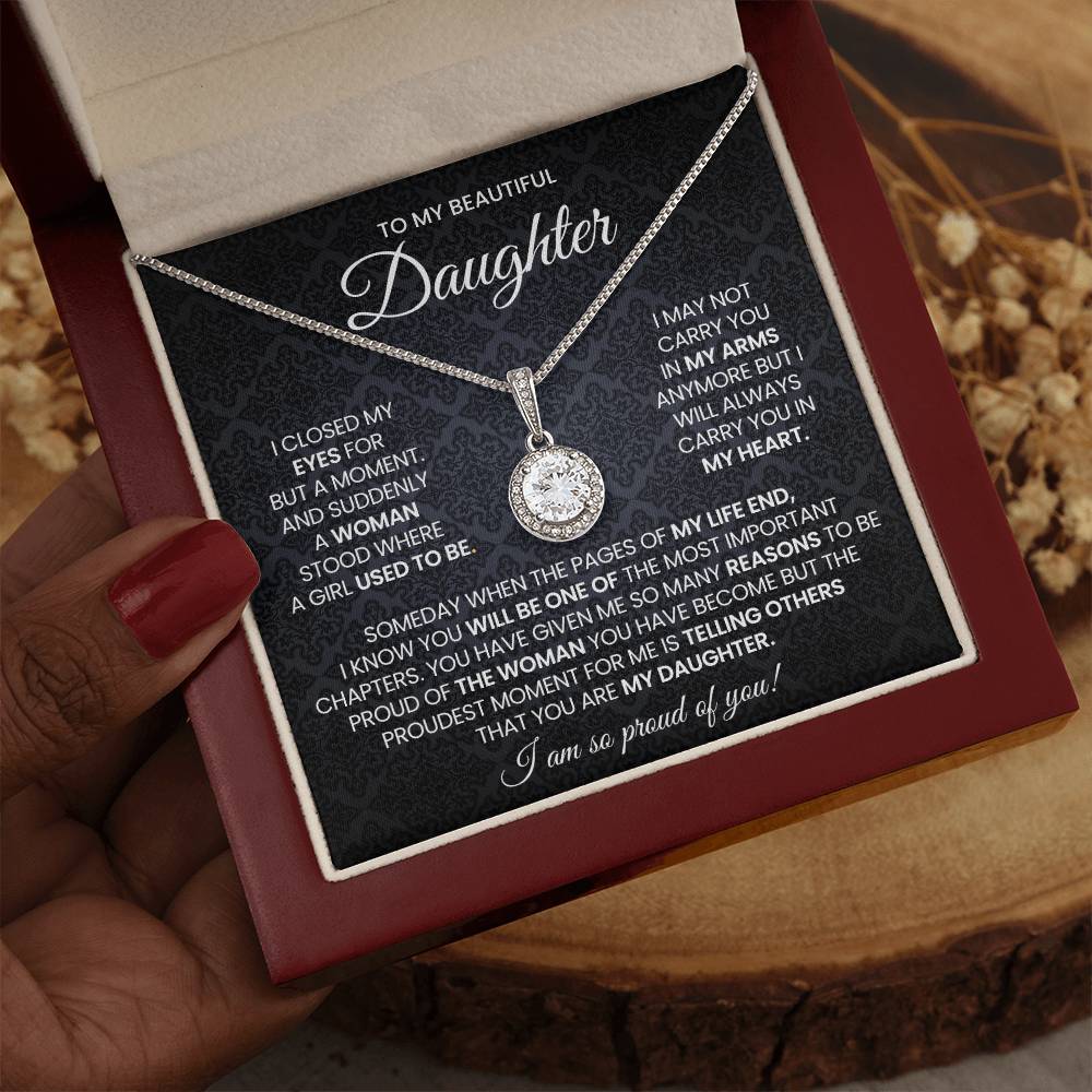 To My Daughter Hope Necklace