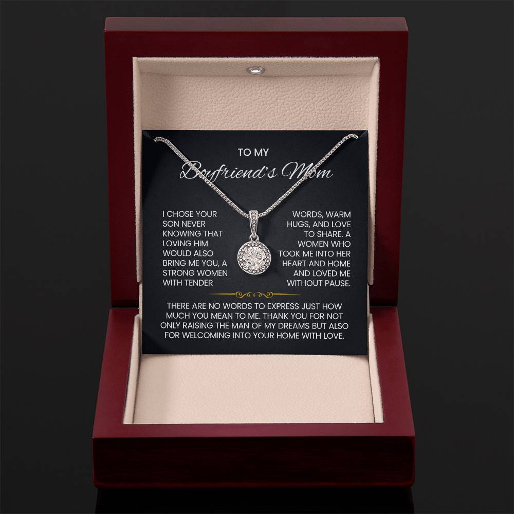 To My Boyfriends Mom Hope Necklace