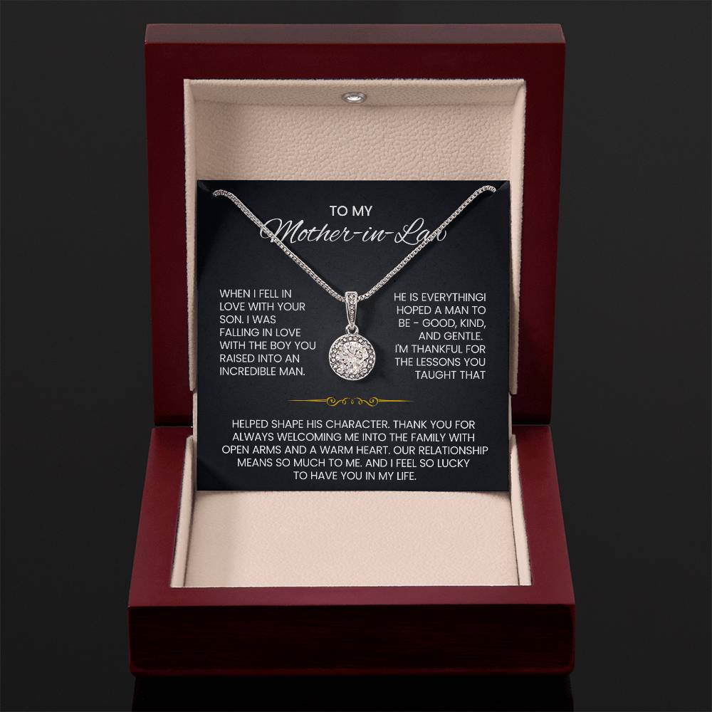 To My Mother in Law Hope Necklace