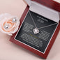To My Wife Love Knot Necklace & Earring Gift Set