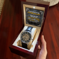 To My Future Father in Law Openwork Mechanical Watch