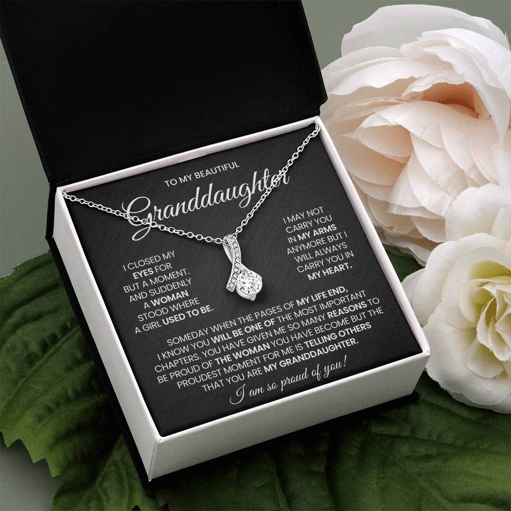 Granddaughter Alluring Beauty Necklace Gift