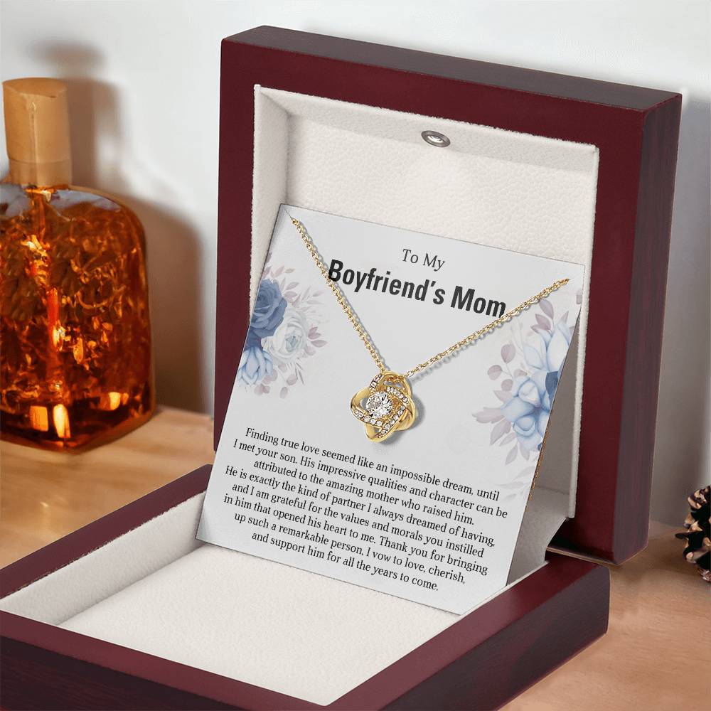 Mom Knot Necklace Gift