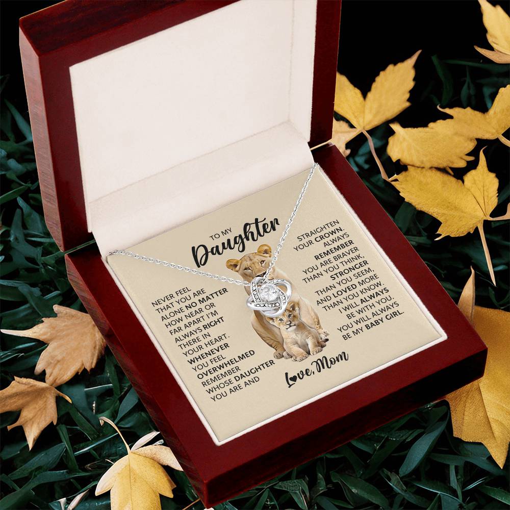 To Daughter Necklace Gift from Mom