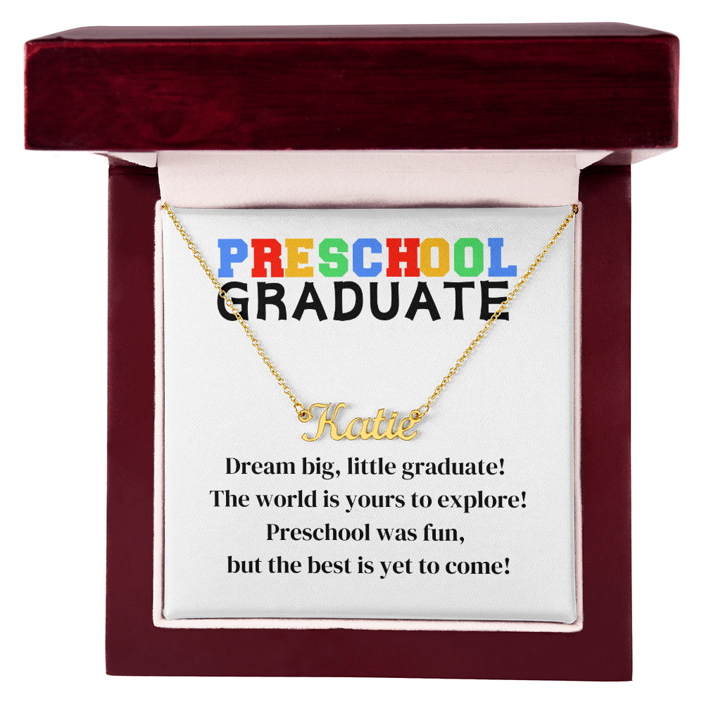 Preschool Grad Necklace