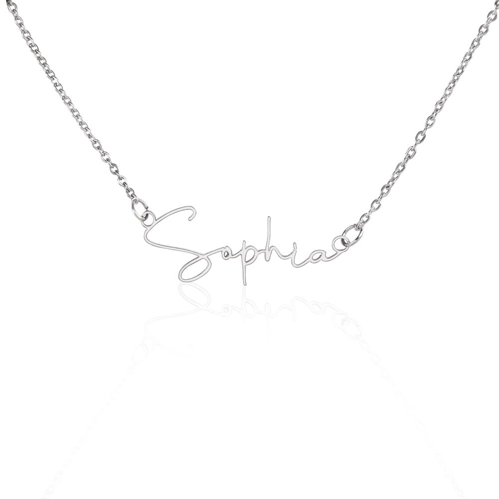 6th Grade Graduation Name Necklace