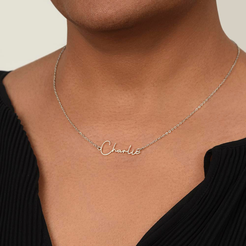 8th Grade Graduation Name Necklace