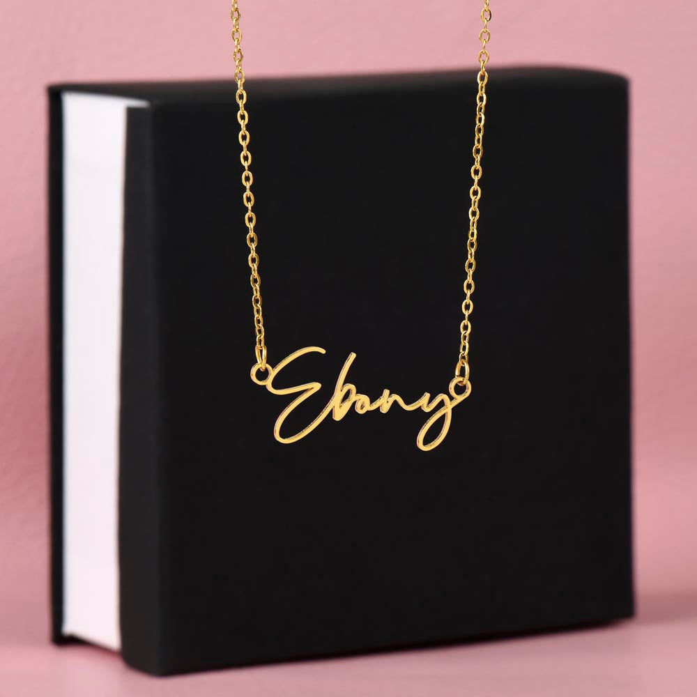 7th Grade Graduation Name Necklace