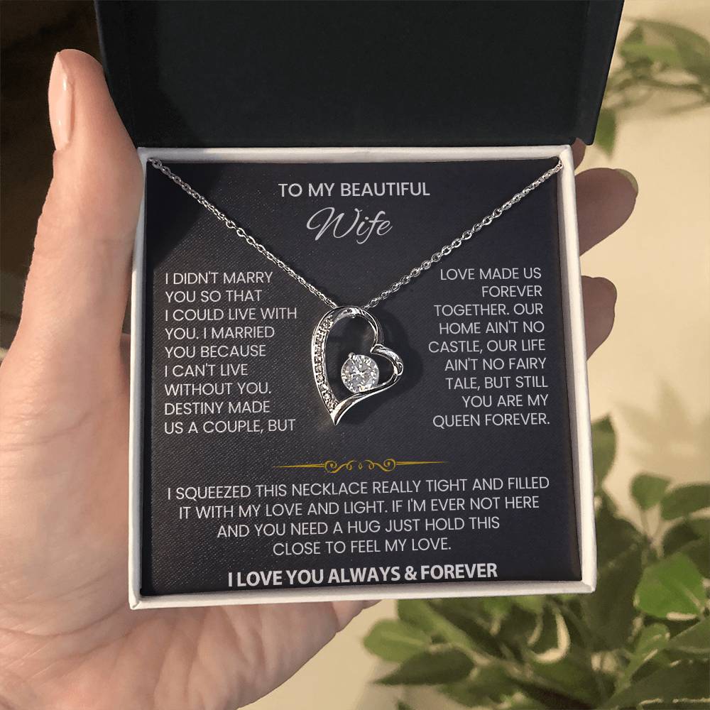 Wife Heart Necklace