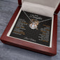 To My Daughter Crown Necklace