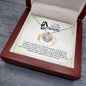 To My Queen Crown Necklace for Wife or Girlfriend