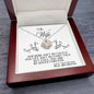To My Wife Crown Necklace