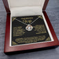 To My Wife Crown Necklace