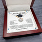 Class of 2025 Graduation Crown Necklace