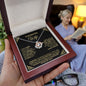 To My Wife Crown Necklace
