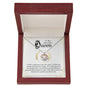 To My Queen Crown Necklace for Wife or Girlfriend