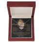To My Daughter Crown Necklace