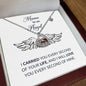 Mommy To Be 925 Sterling Silver Rose Gold Baby Feet Necklace