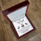 Mommy To Be 925 Sterling Silver Rose Gold Baby Feet Necklace