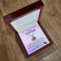 Mommy To Be 925 Sterling Silver Rose Gold Baby Feet Necklace