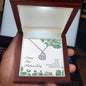 Happy First Mother's Day Baby Feet Necklace