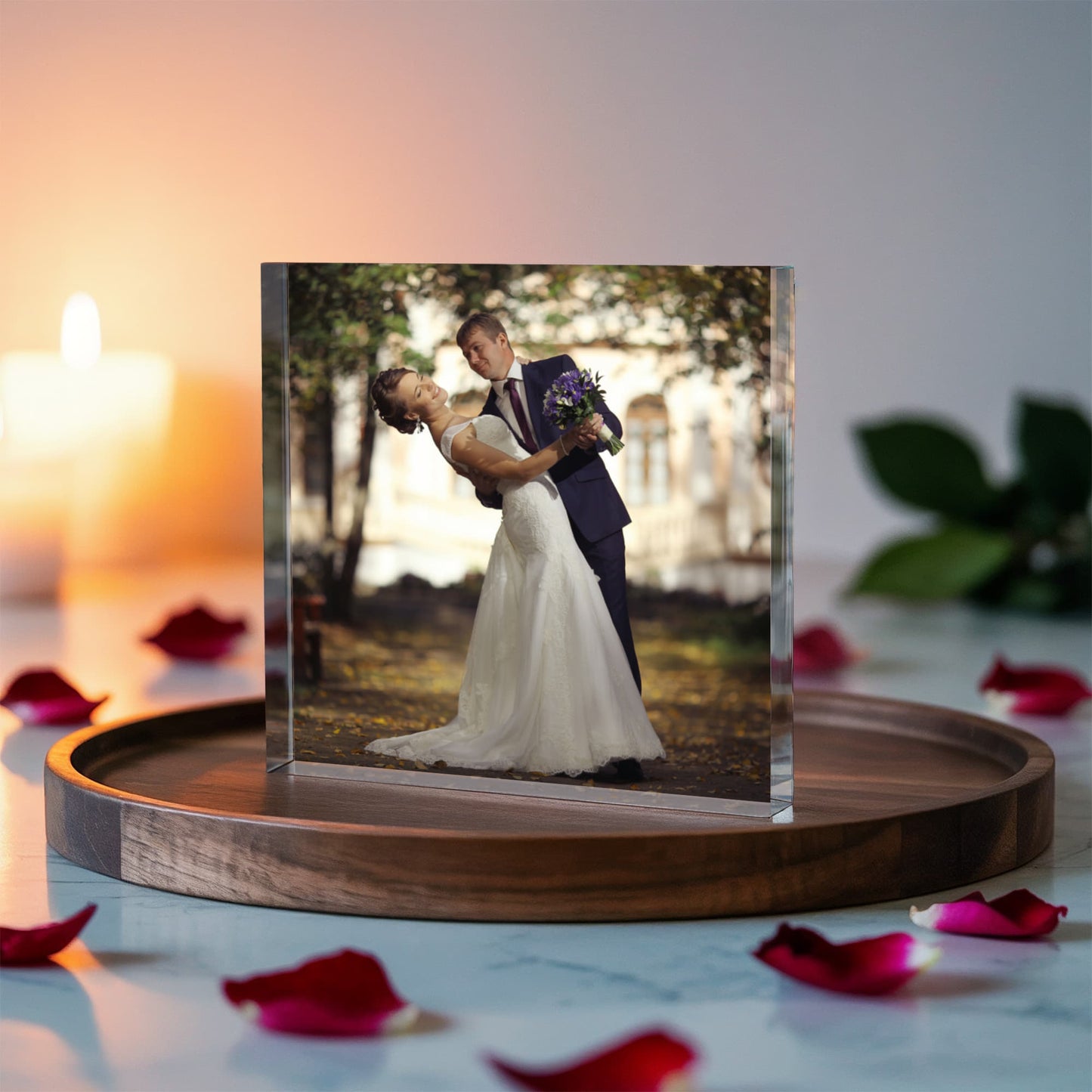 6x6 Square Acrylic Photo Block