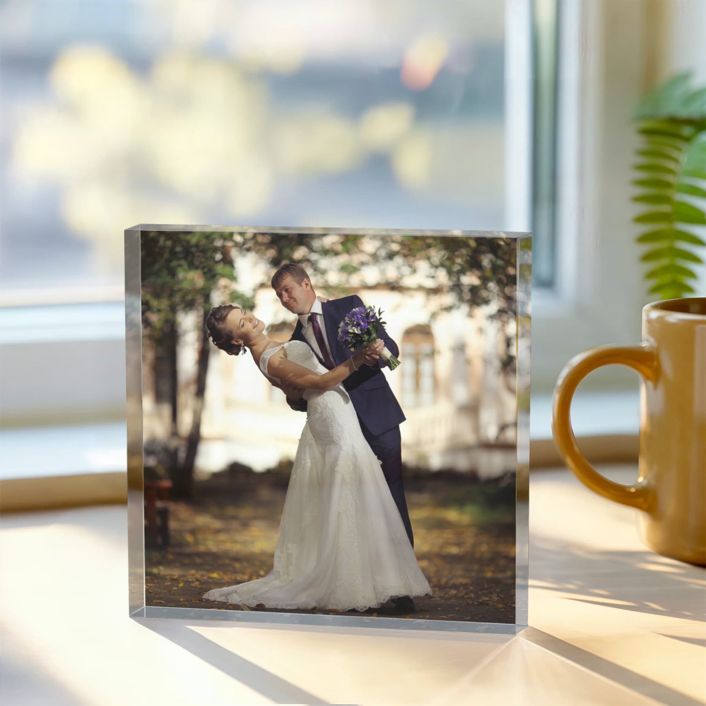 6x6 Square Acrylic Photo Block