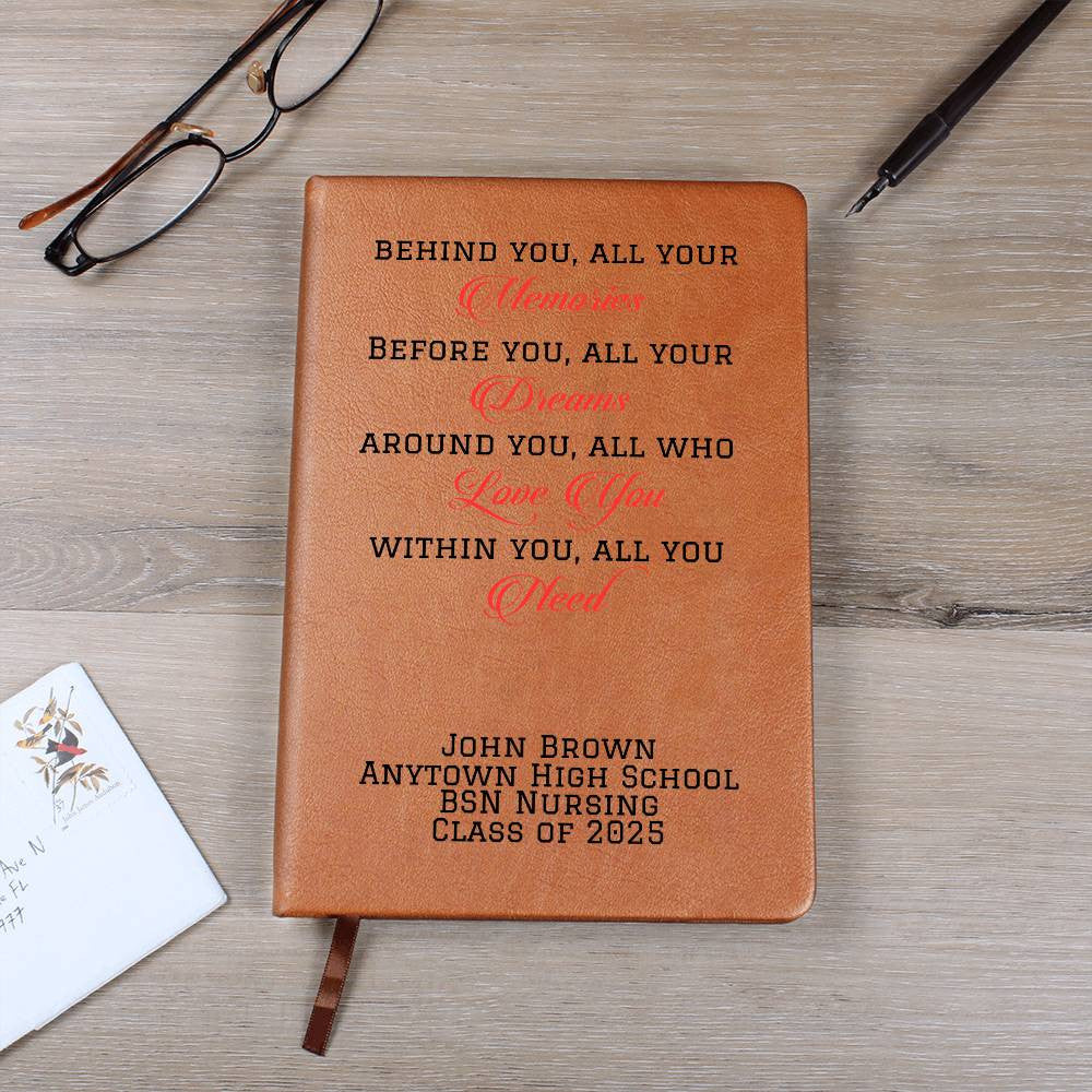 Class of 2025 Graduation Gift Journal in 5 Colors