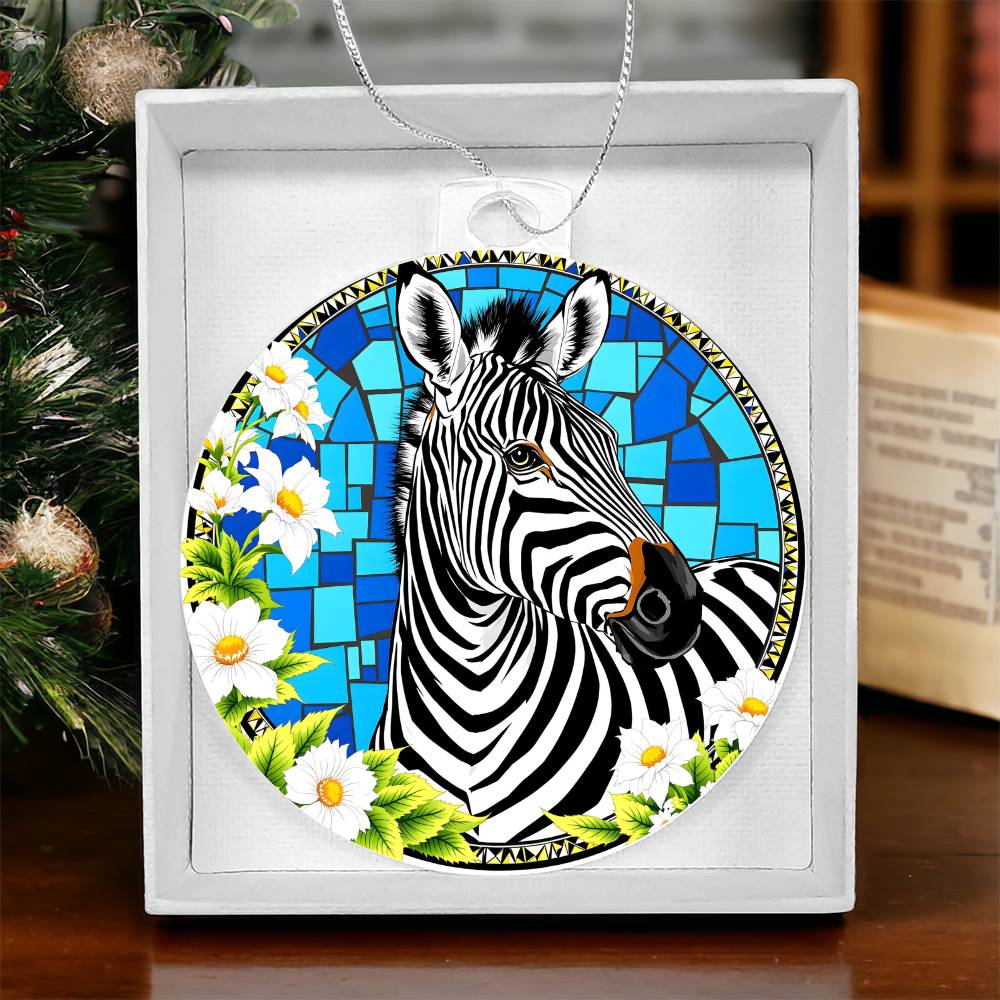 Jungle Safari Animals Christmas Ornament