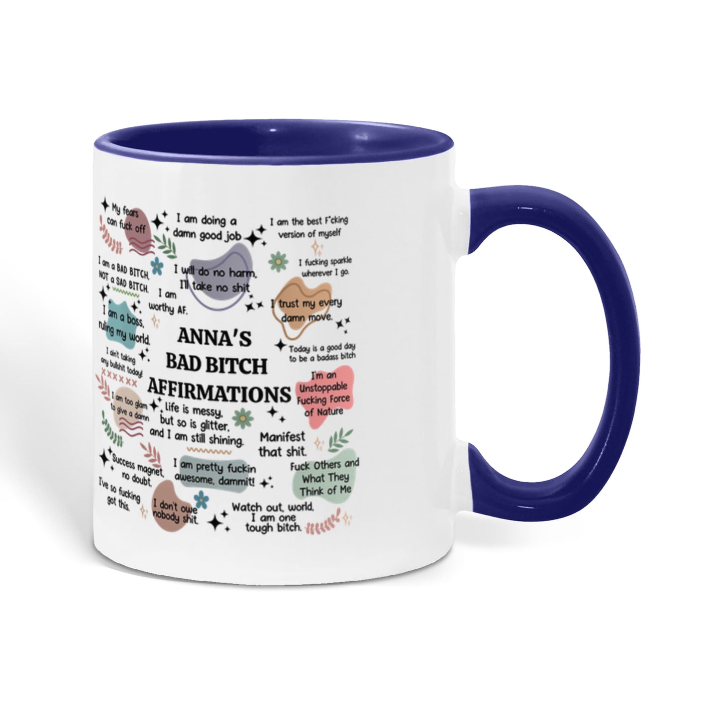 Color Accent Mugs