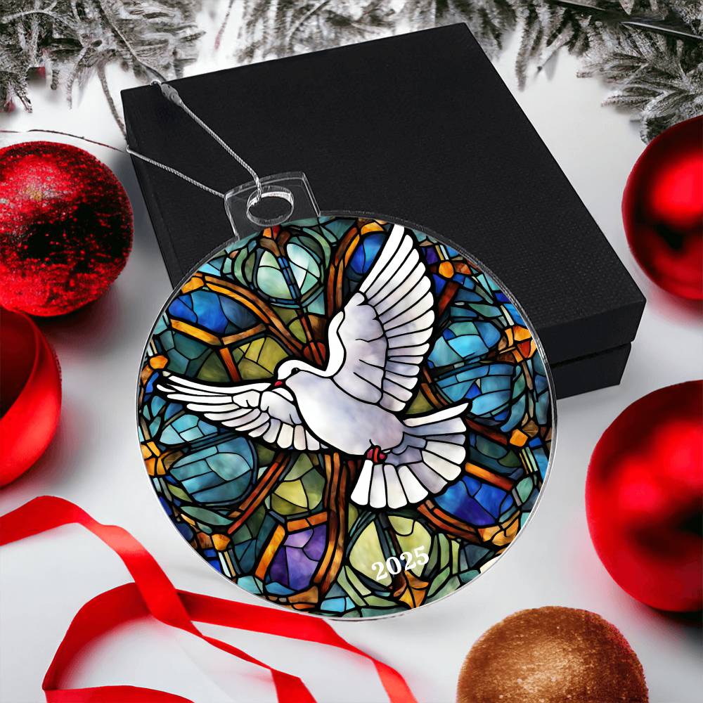 Dove Holy Spirit Ornament