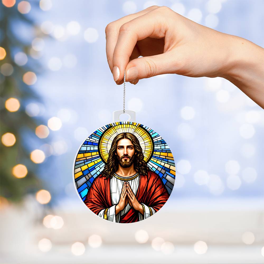 Jesus Acrylic Ornament Plaque