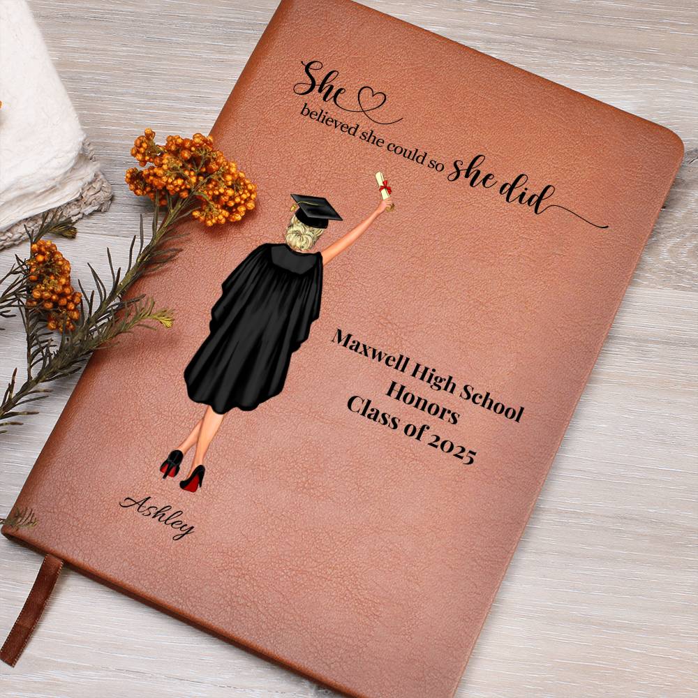 Class of 2025 Personalized Graduation Journal