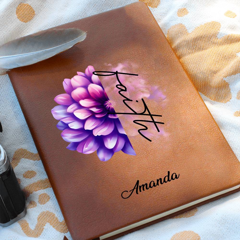 Personalized Faith Journal notebook
