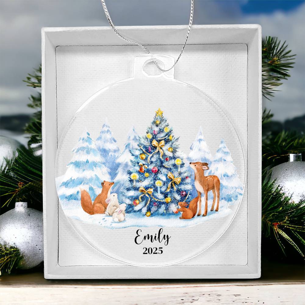 Acrylic Heart Ornament