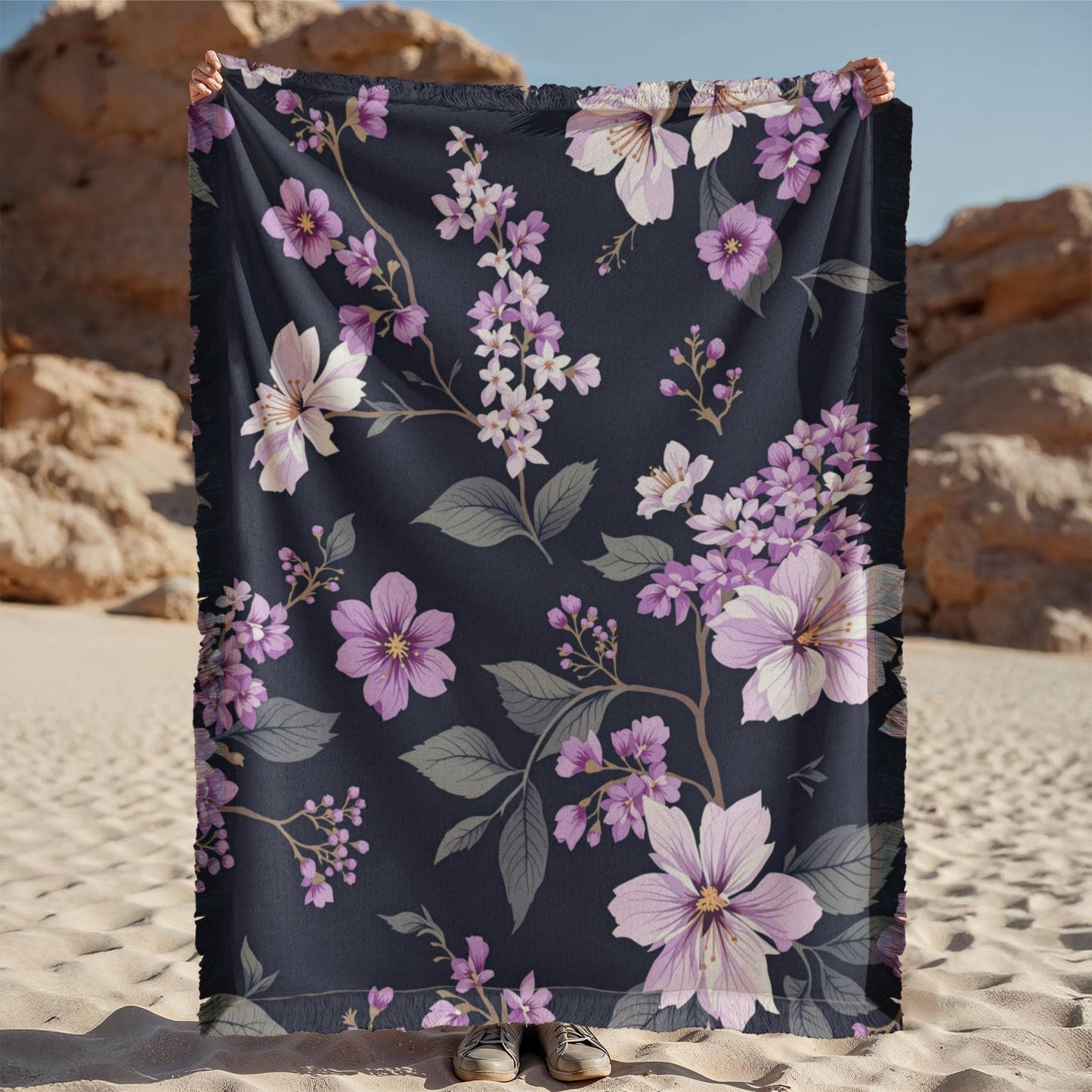 Printed Woven Blanket (Portrait) (API)