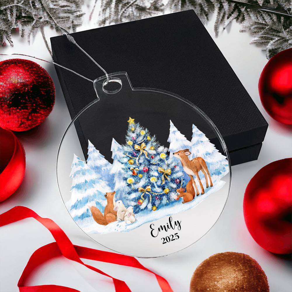 Acrylic Heart Ornament