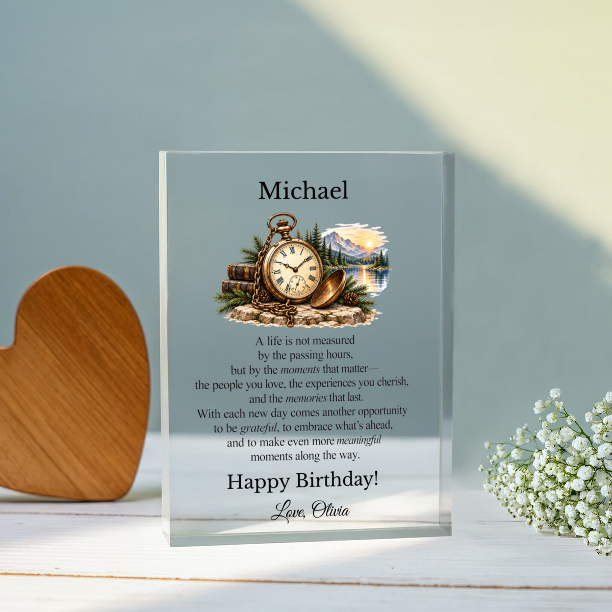 Birthday Plaque