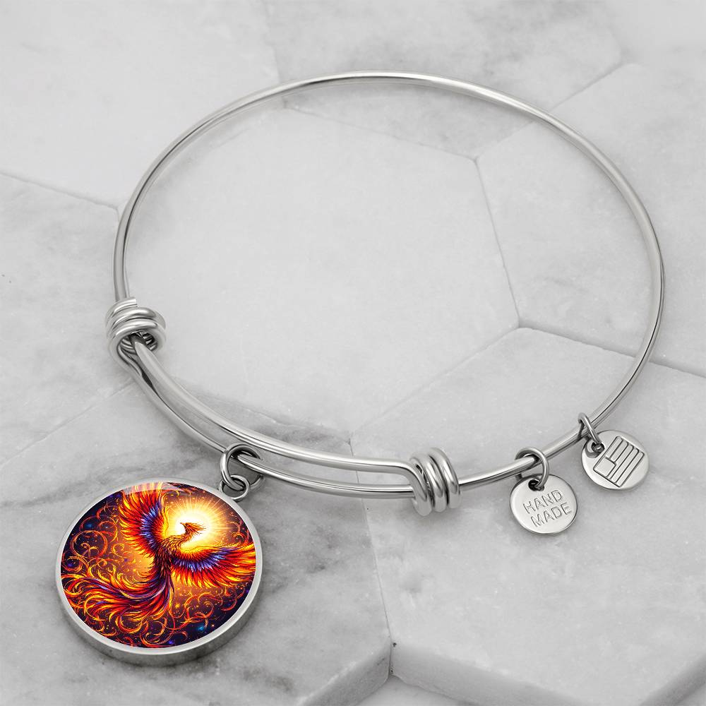 Rising Phoenix Pendant Necklace