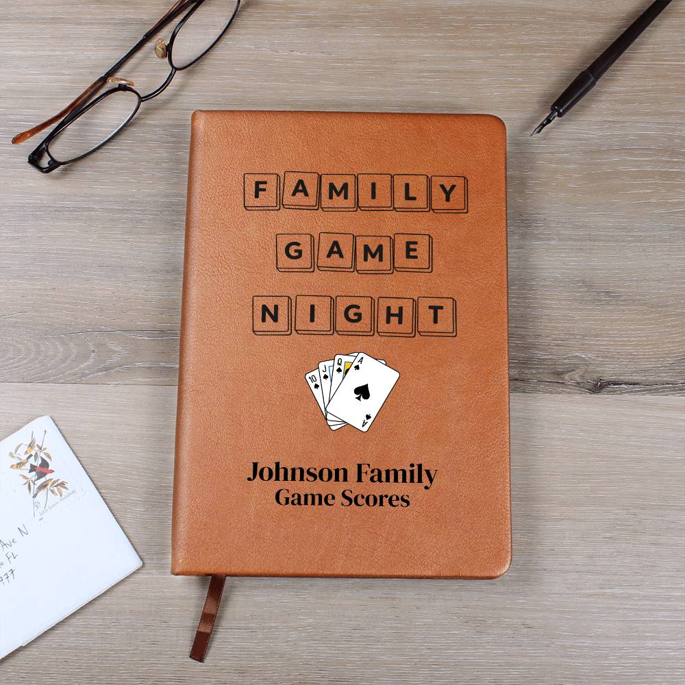 Family Game Night Game Scorebook