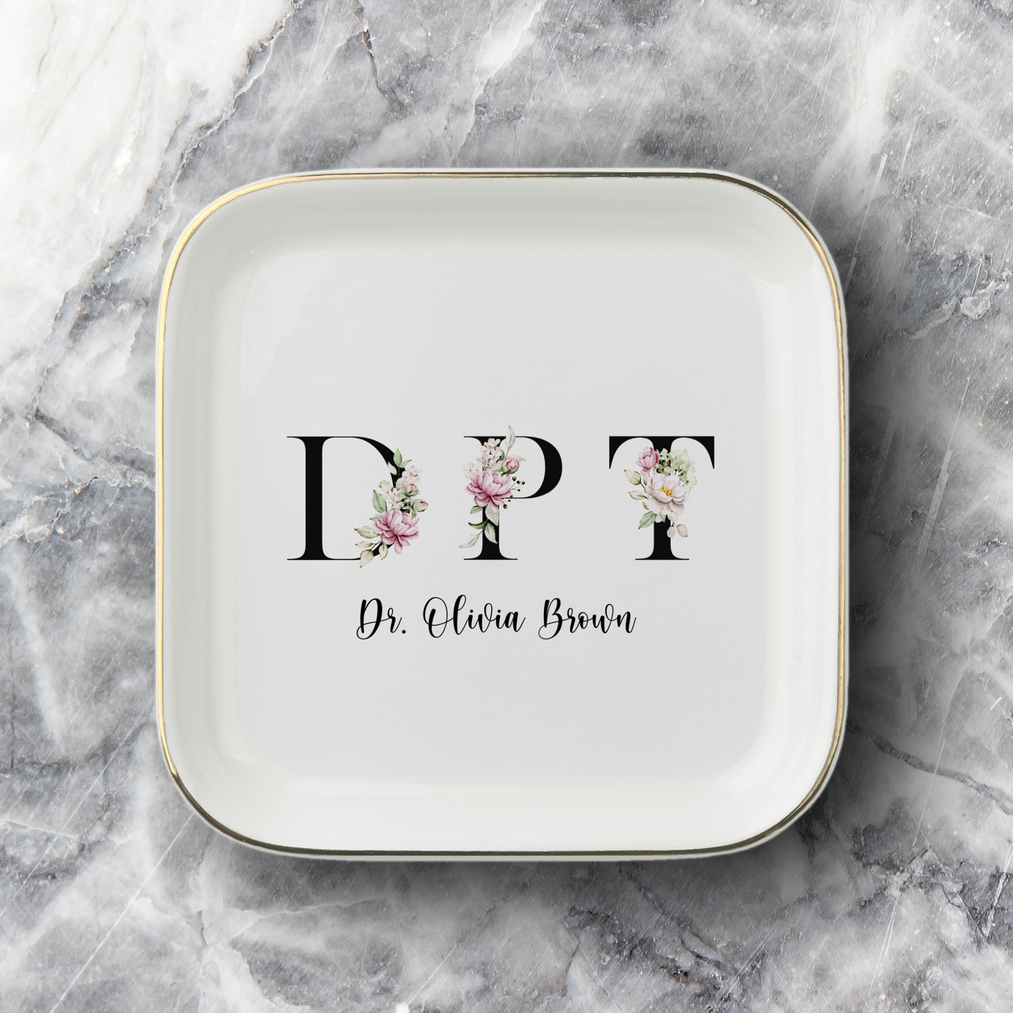 Doctor of Physical Therapy Jewelry Dish