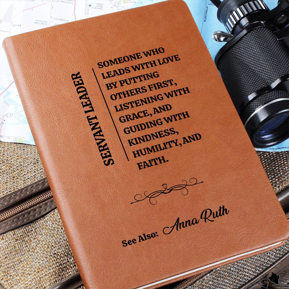 Servant Leader Leather Journal