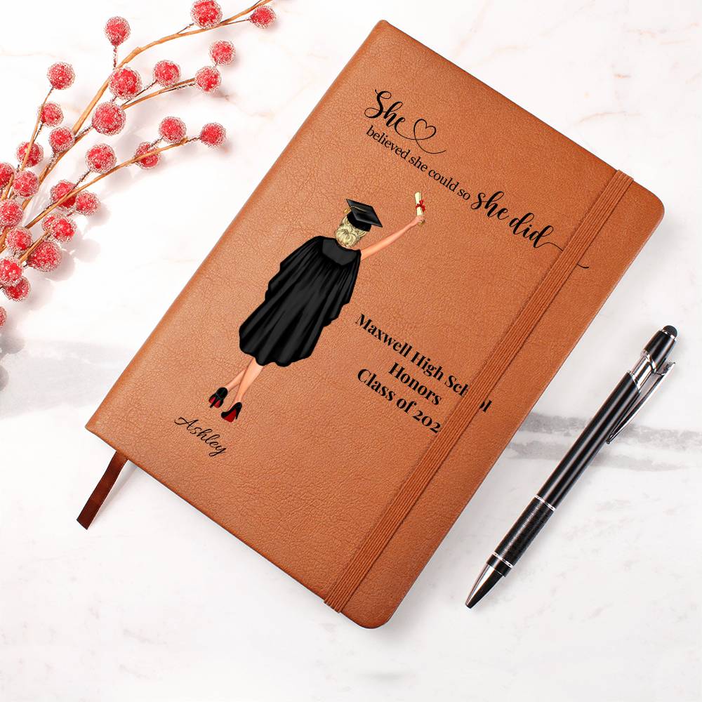 Class of 2025 Personalized Graduation Journal