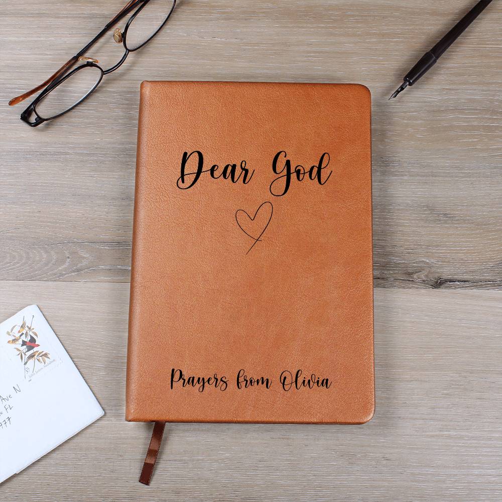 Personalized Dear God Prayer Journal