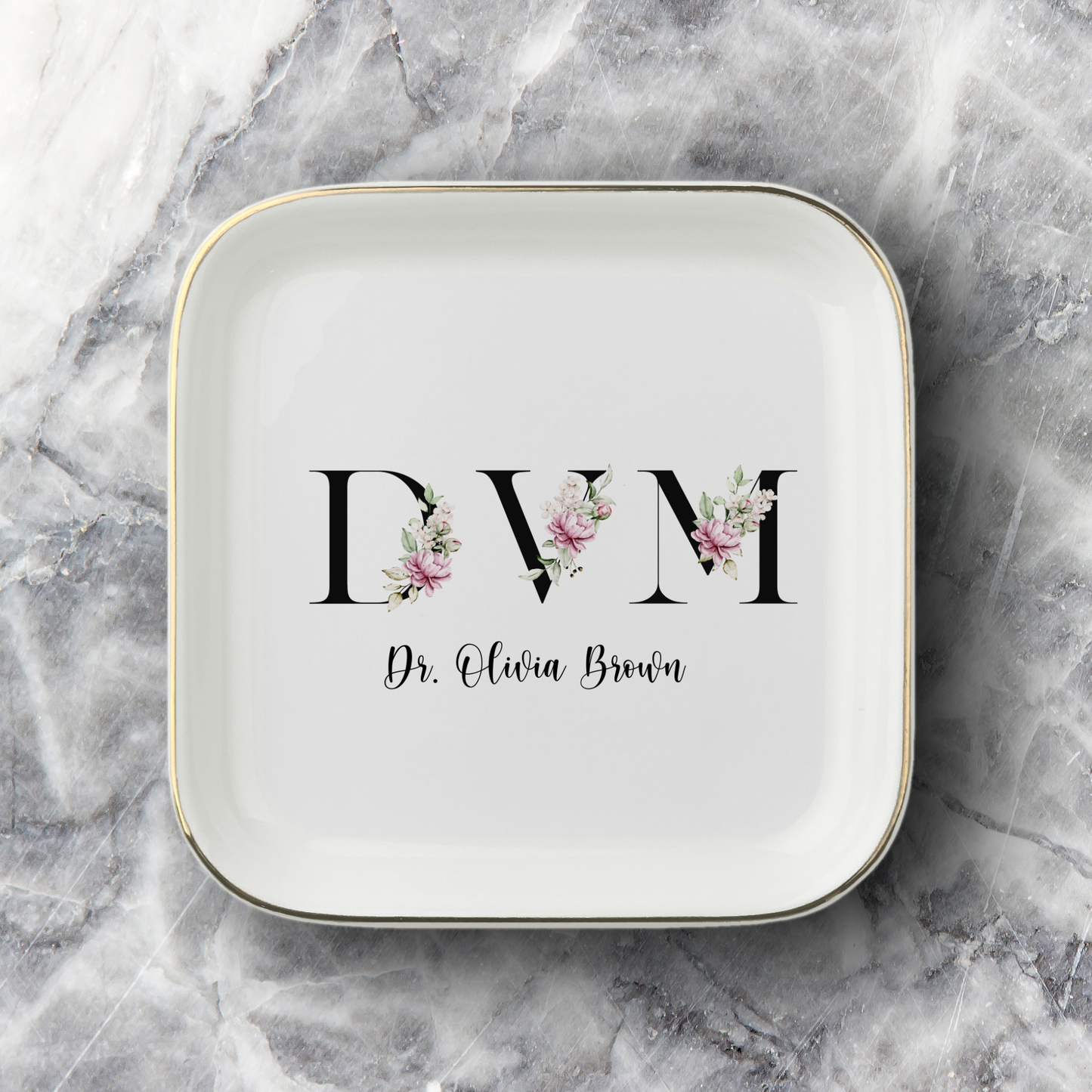 Doctor of Veterinary Medicine Jewelry Dish